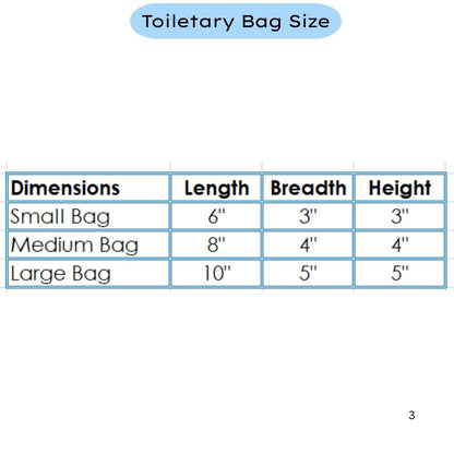 Hand Block Printed Quilted Cotton Toiletry Bag Set of 3 – Pomegranate Bloom | Eco-Friendly Travel Organizer